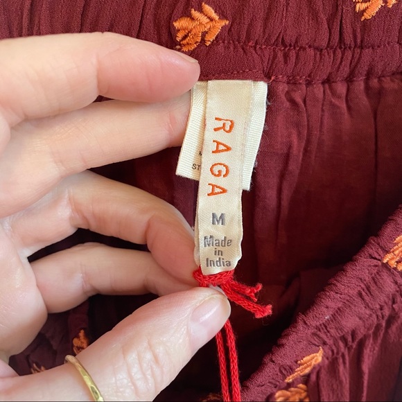 RAGA Autumn Love tiered slit skirt M - Picture 11 of 11